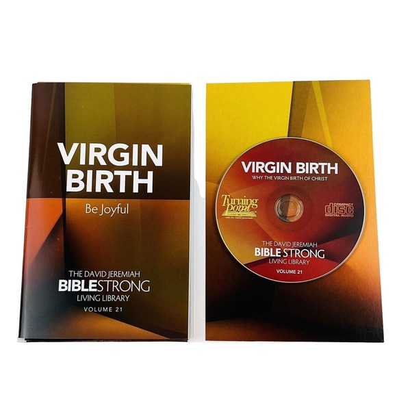 BibleStrong Vol 21 Virgin Birth CD & Booklet Dr. David Jeremiah‎ Living Library - Picture 1 of 3